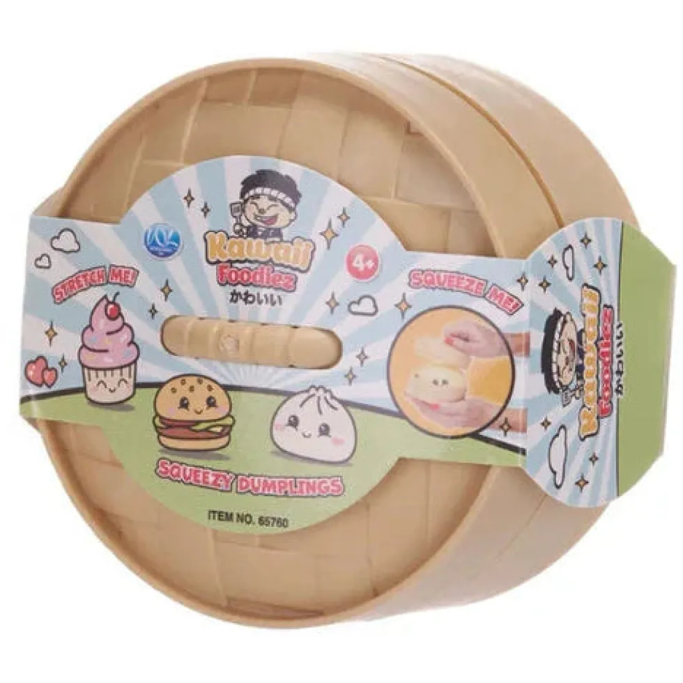 Kawaii Squishy Dumpling 8,5cm yllätys fidget