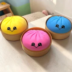 Kawaii Squishy Dumpling 8,5cm yllätys fidget