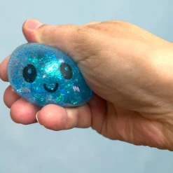 Kawaii Squishy Dumpling Glitter Beads Edition 5,5cm yllätys fidget