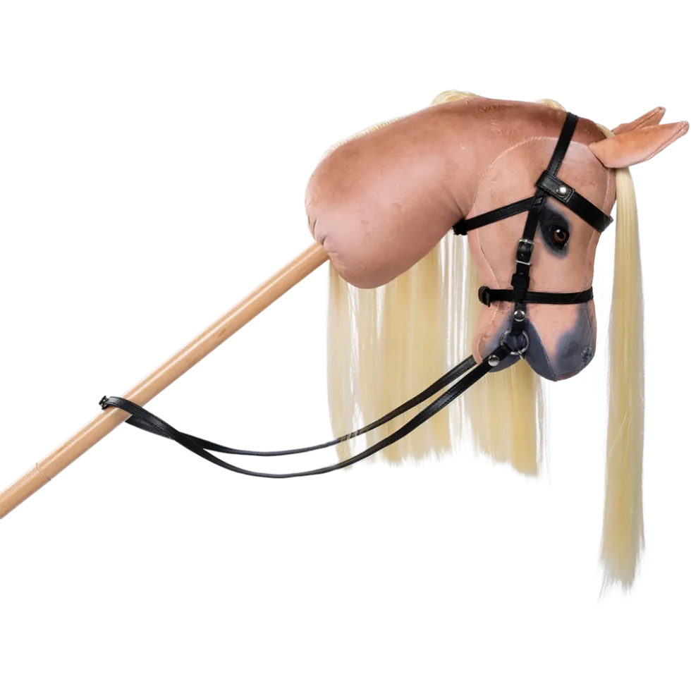 Keppihevonen beige Spirit + suitset