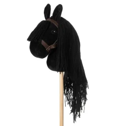 Keppihevonen musta Blacky + suitset