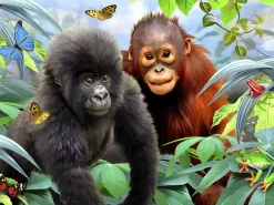 Kidicraft 3D palapeli Jungle Buddies - 63 palaa