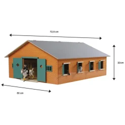Kids Globe Hevostalli 1:24 (sopii Schleich hevosille)