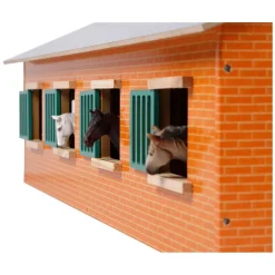 Kids Globe Hevostalli 1:24 (sopii Schleich hevosille)