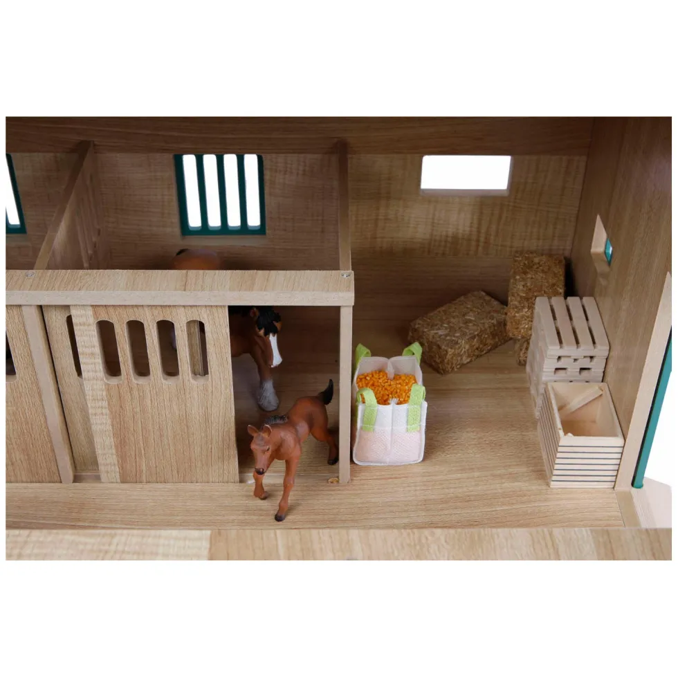 Kids Globe Hevostalli 1:24 (sopii Schleich hevosille)