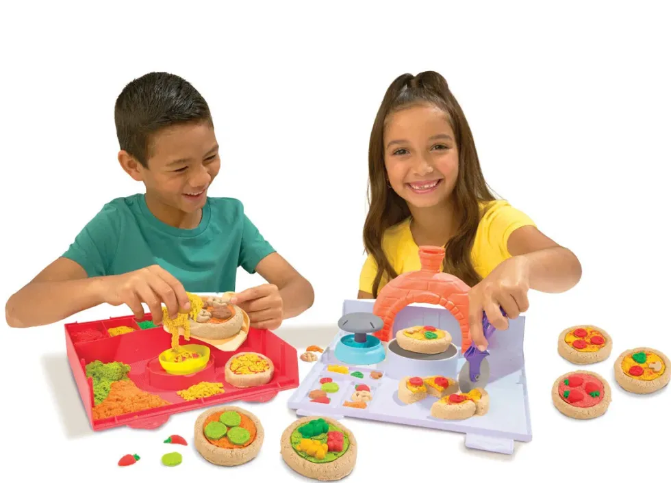 Kinetic Sand Pizza time taikahiekka setti
