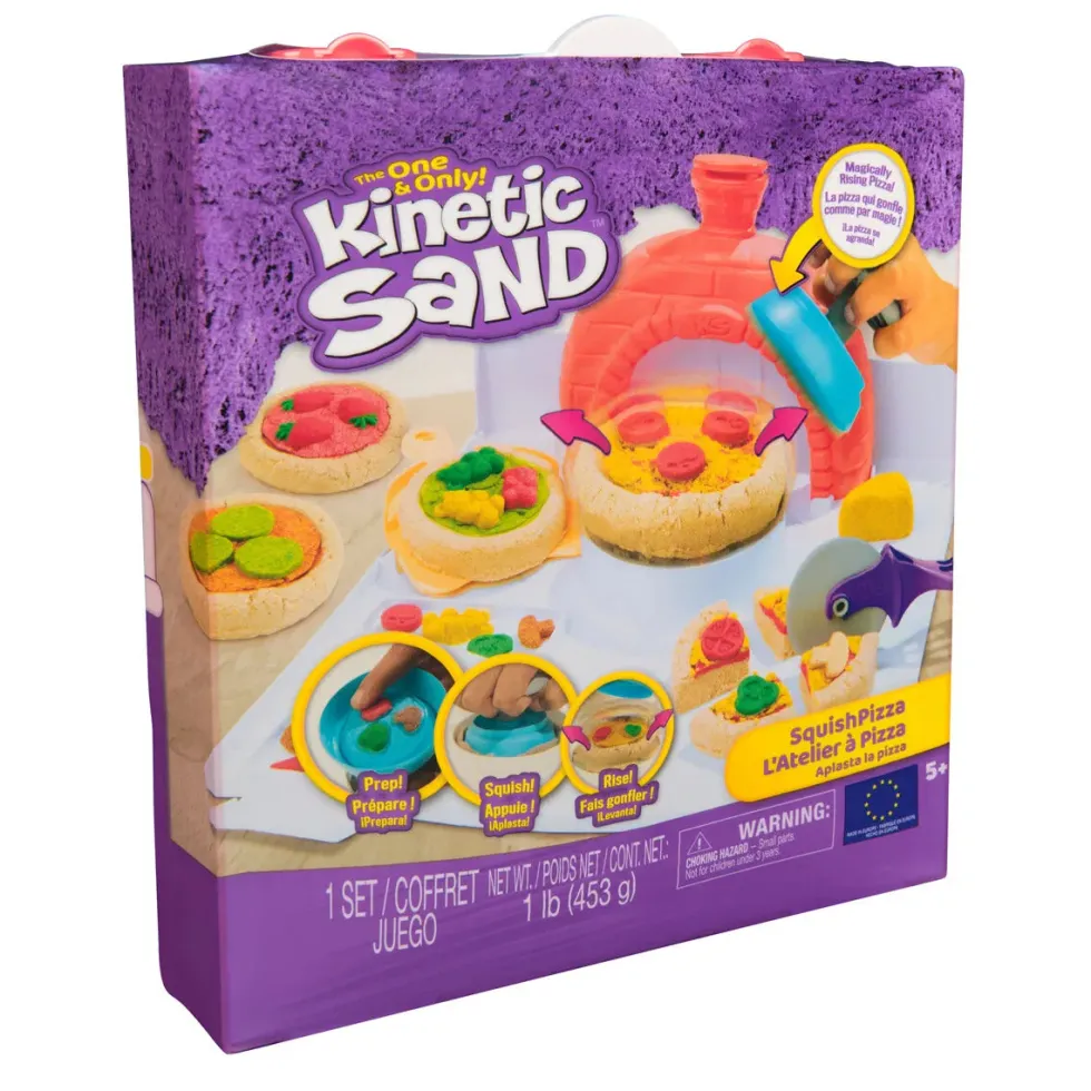 Kinetic Sand Pizza time taikahiekka setti