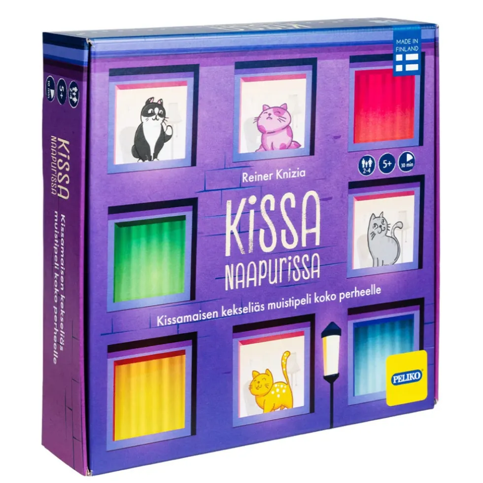 Kissa naapurissa muistipeli 5+