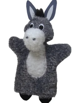 Käsinukke pörröinen Aasi 32cm