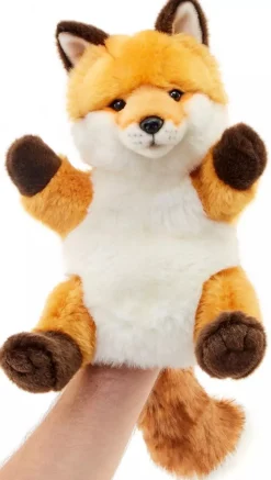 Käsinukke pörröinen Kettu 28cm