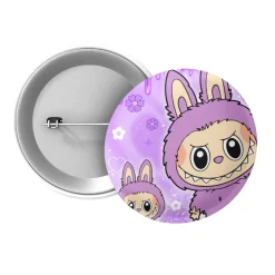 Labubu monsteri pinssi - lila