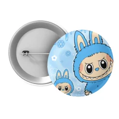 Labubu monsteri pinssi - sininen