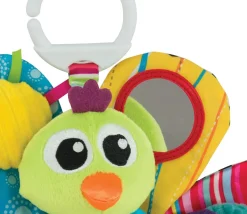 Lamaze Riikinkukko värikäs vauvan lelu