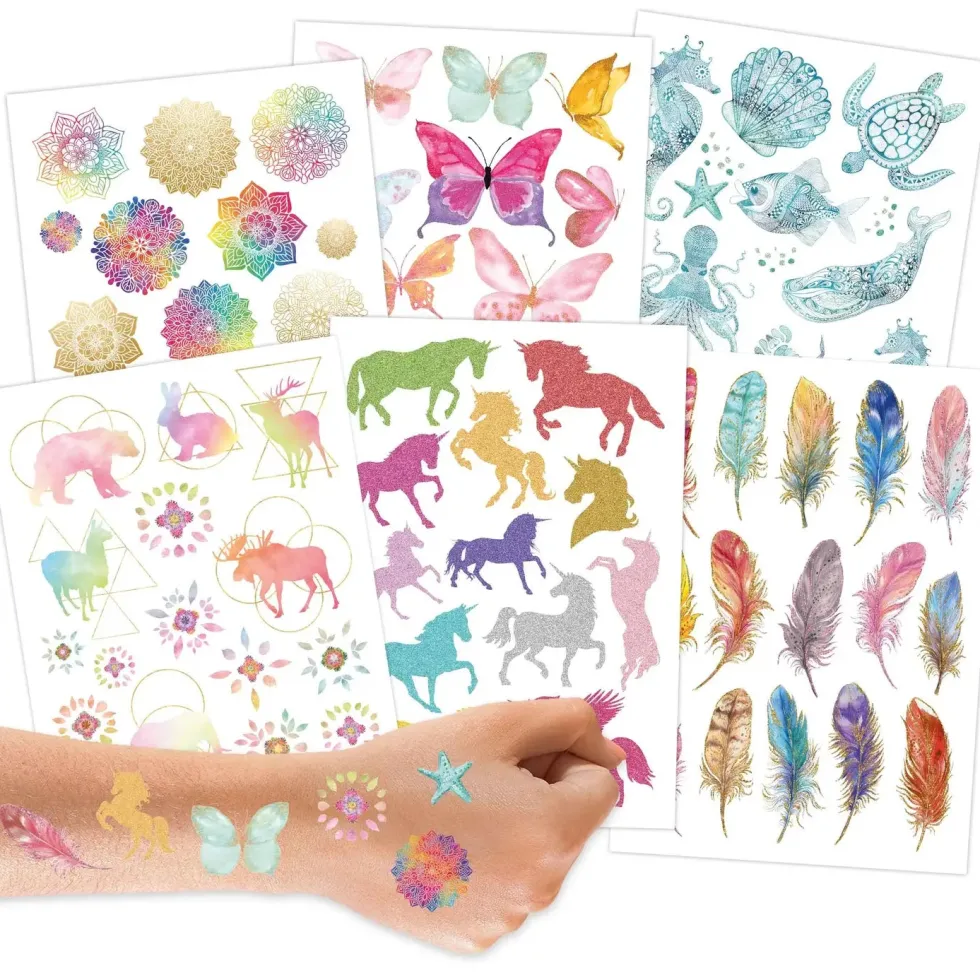 Lasten kimalle tatuointi kuvat 100kpl - Beauty