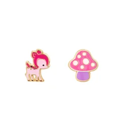 Lasten korvakorut Clip On - Metsän ystävykset