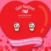 Lasten korvakorut Clip On - Panda Love