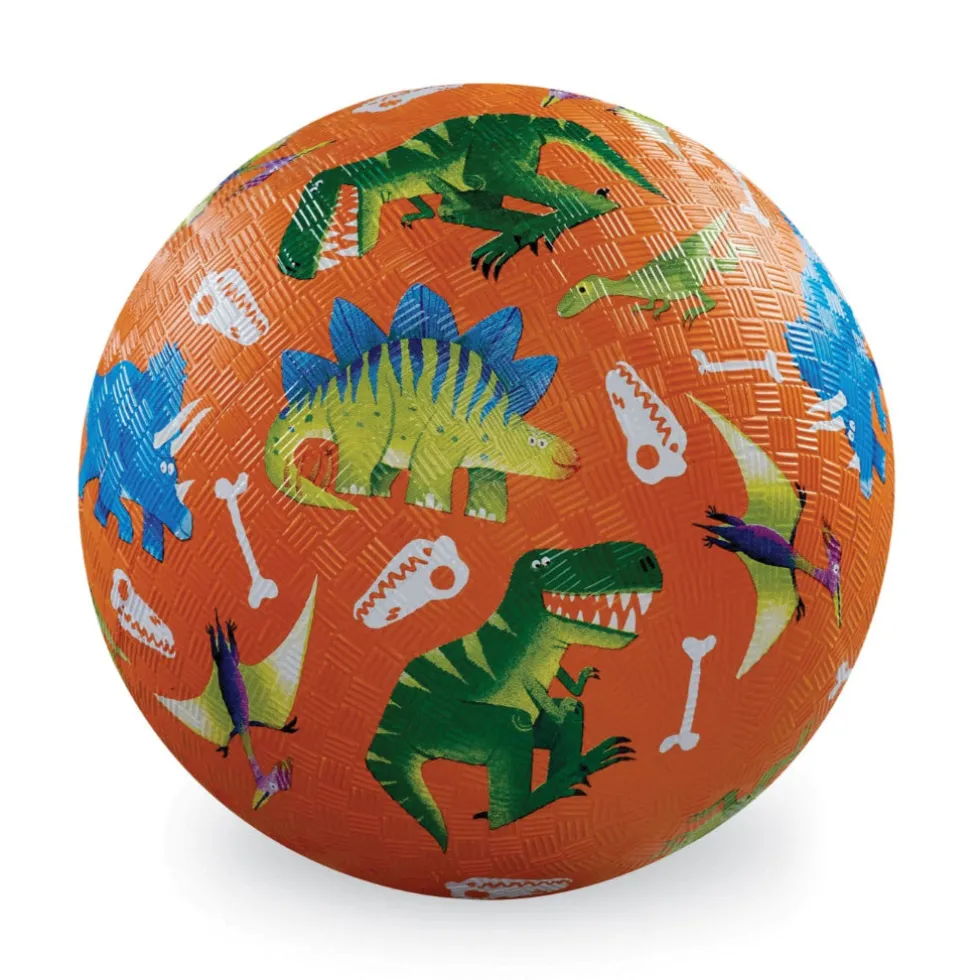 Lasten kuvioitu pallo - dinosaurukset 18cm