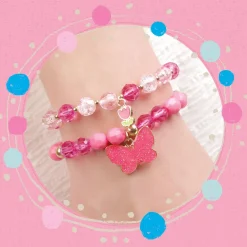 Lasten rannekoru Pretty in Pink 1kpl - lajitelma