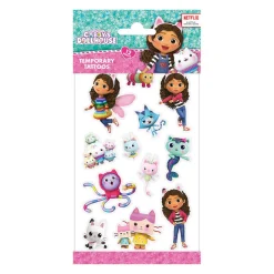 Lasten siirto tatuointi kuvat Gabby's Dollhouse 12kpl