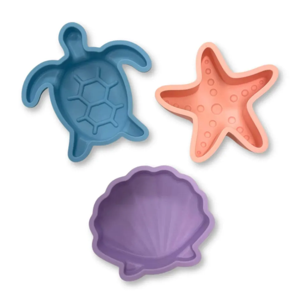 Lasten silikoniset hiekkalelut - Sea Animals