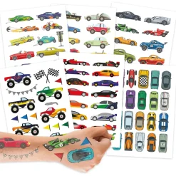 Lasten tatuointi kuvat 100kpl - Autot