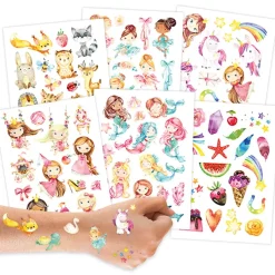 Lasten tatuointi kuvat 100kpl - Prinsessat