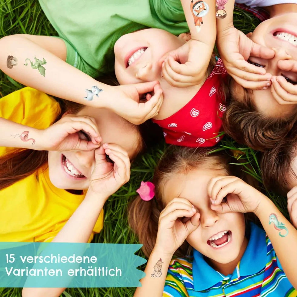 Lasten tatuointi kuvat 100kpl - Yksisarviset