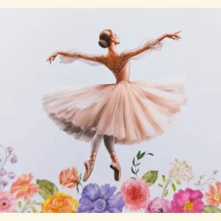 Lasten upea soiva korurasia Ballerina laatikostolla