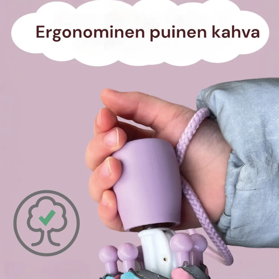 Lasten väriä vaihtava Magic Sateenvarjo - Yksisarvinen