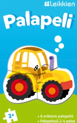 Leikkien Kulkuneuvot palapeli, 2-4 palaa
