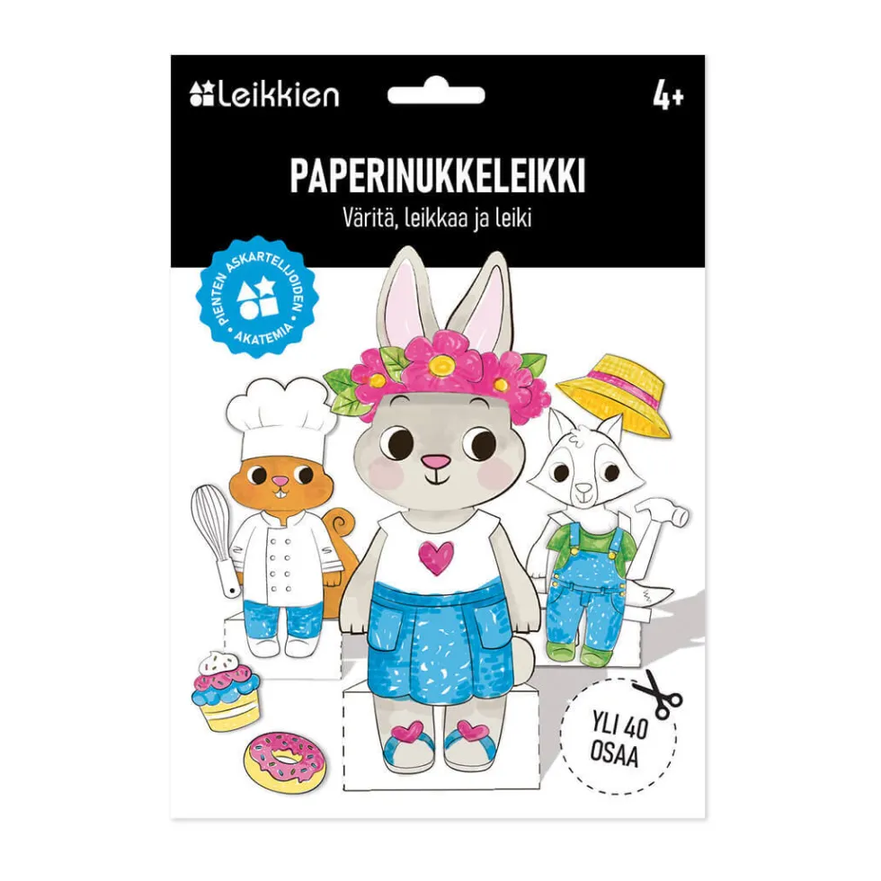 Leikkien Paperinukke askartelu pakkaus