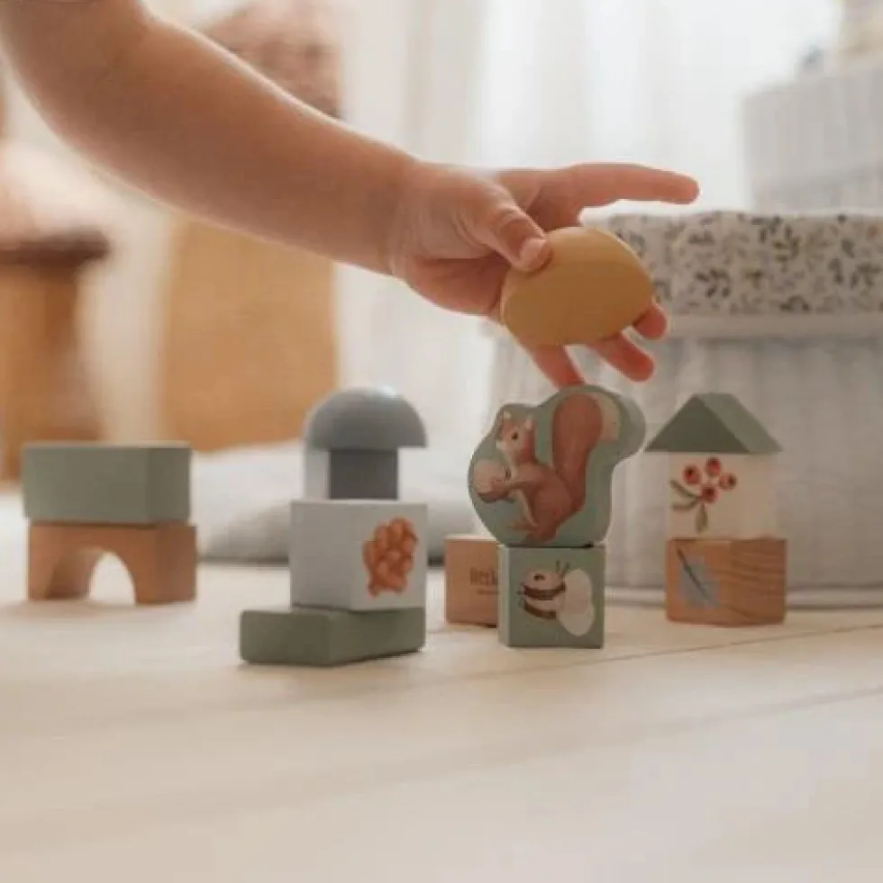 Little Dutch Forest Friends puiset Rakennuspalikat 50kpl