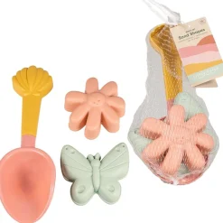 Little Dutch hiekka lapio ja muotit 2kpl - pinkki