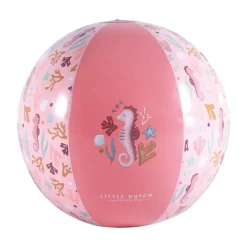 Little Dutch puhallettava Rantapallo - Ocean Dream pink