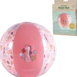 Little Dutch puhallettava Rantapallo - Ocean Dream pink