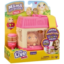 Little Live Pets Mama Suprise Mini pupu + vauvat leikkisetti