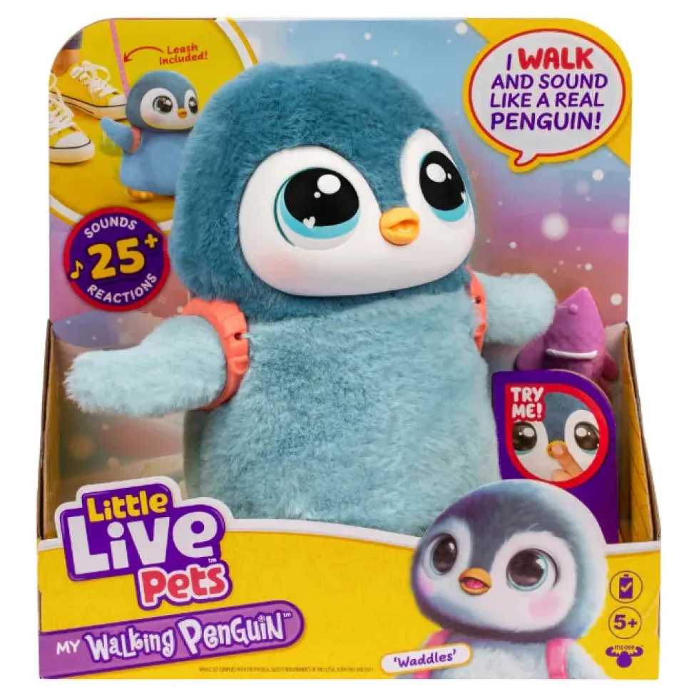 Little Live Pets My Walking Penguine interaktiivinen pingviini lelu