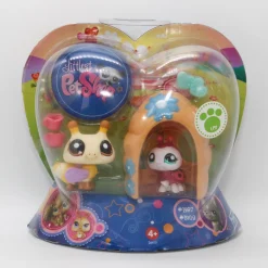 Littlest Petshop Ampiainen #1987 ja Leppäkerttu #1988