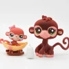 Littlest Petshop Apina #2670 ja vauva #2671