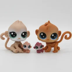 Littlest Petshop Apina perhe #1-140-141 ja 1-143-144