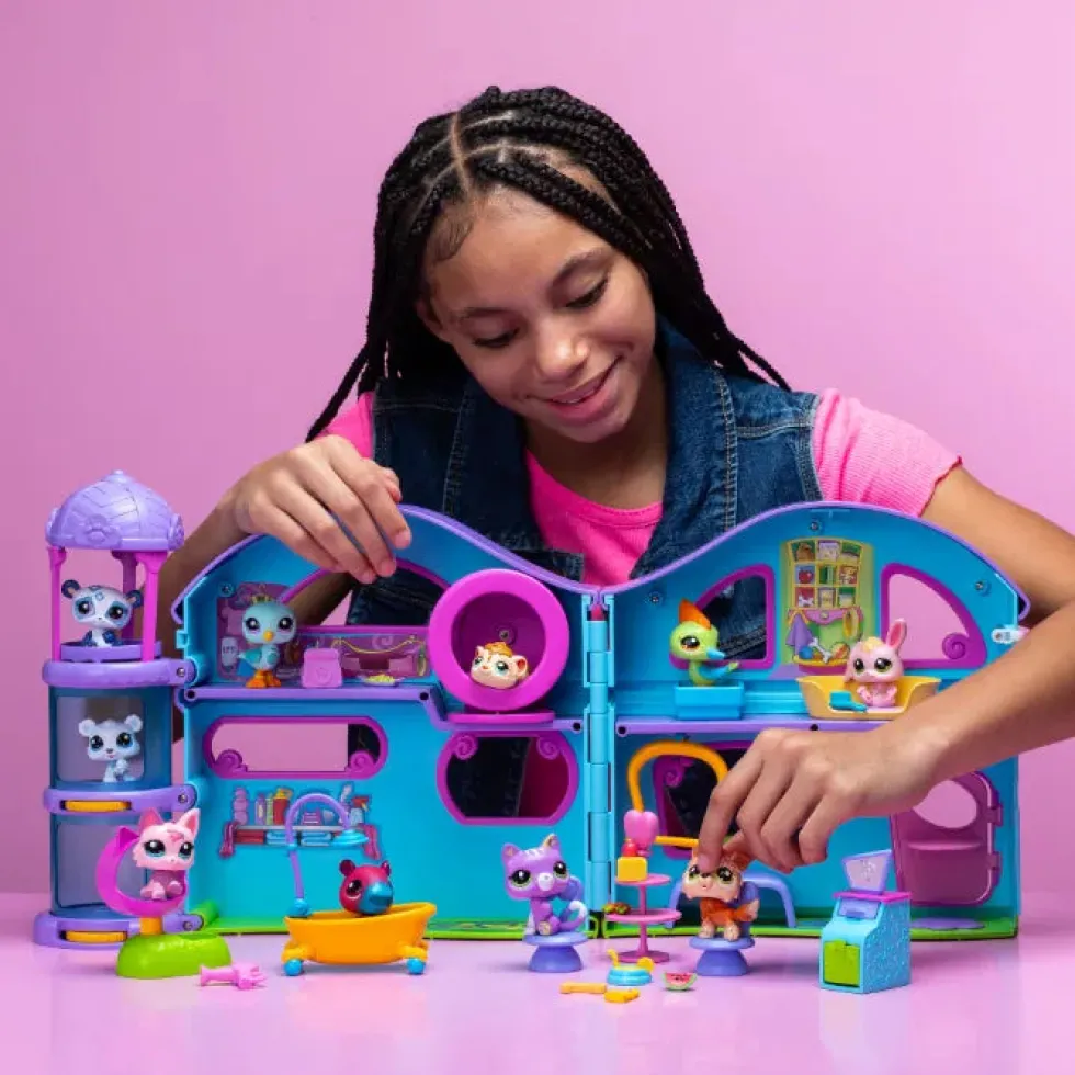 Littlest Pet Shop avautuva leikki Talo