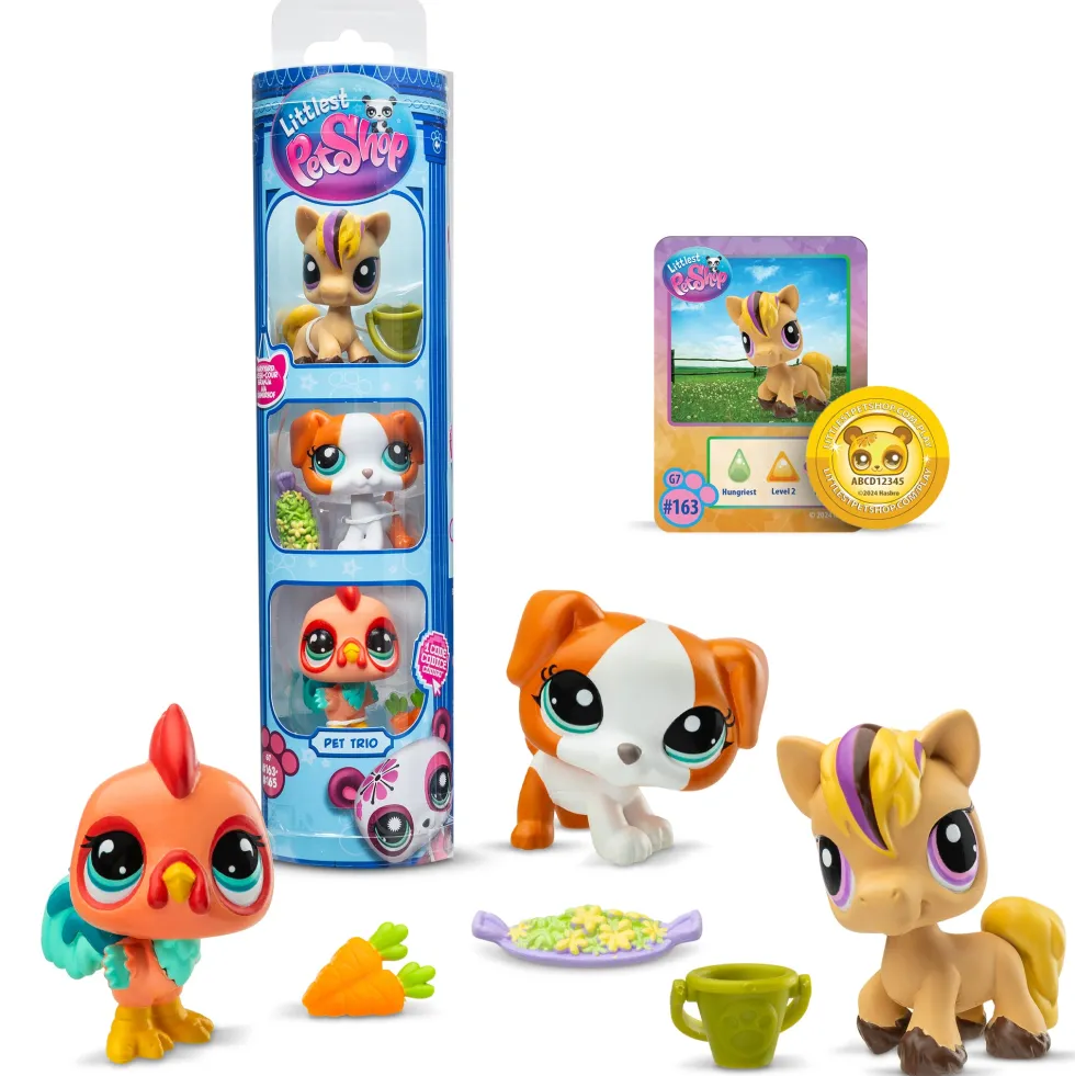 Littlest Pet Shop Barnyard Pets Trio G7 S3