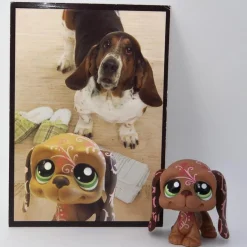 Littlest Petshop Basset koira #1358