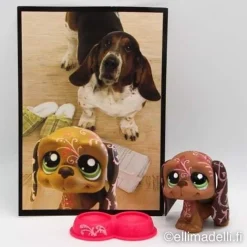 Littlest Petshop Basset koira #1358