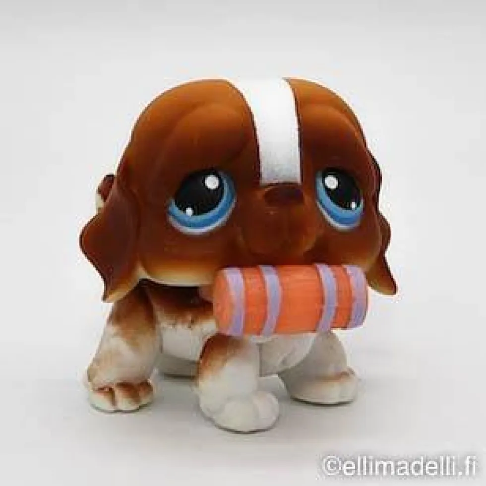 Littlest Petshop Bernhardilainen koira #76