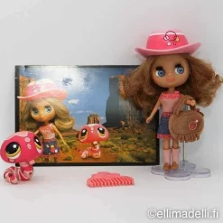 Littlest Petshop Blythe nukke B17 ja Käärme #1849