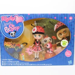 Littlest Petshop Blythe nukke #B10 ja Leppäkerttu #1859