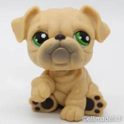 Littlest Petshop Bulldog koira #107
