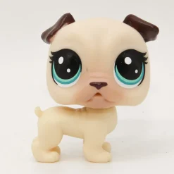 Littlest Petshop Bulldog koira ##3-86
