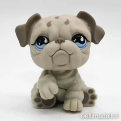 Littlest Petshop Bulldog koira #508 - Second Hand